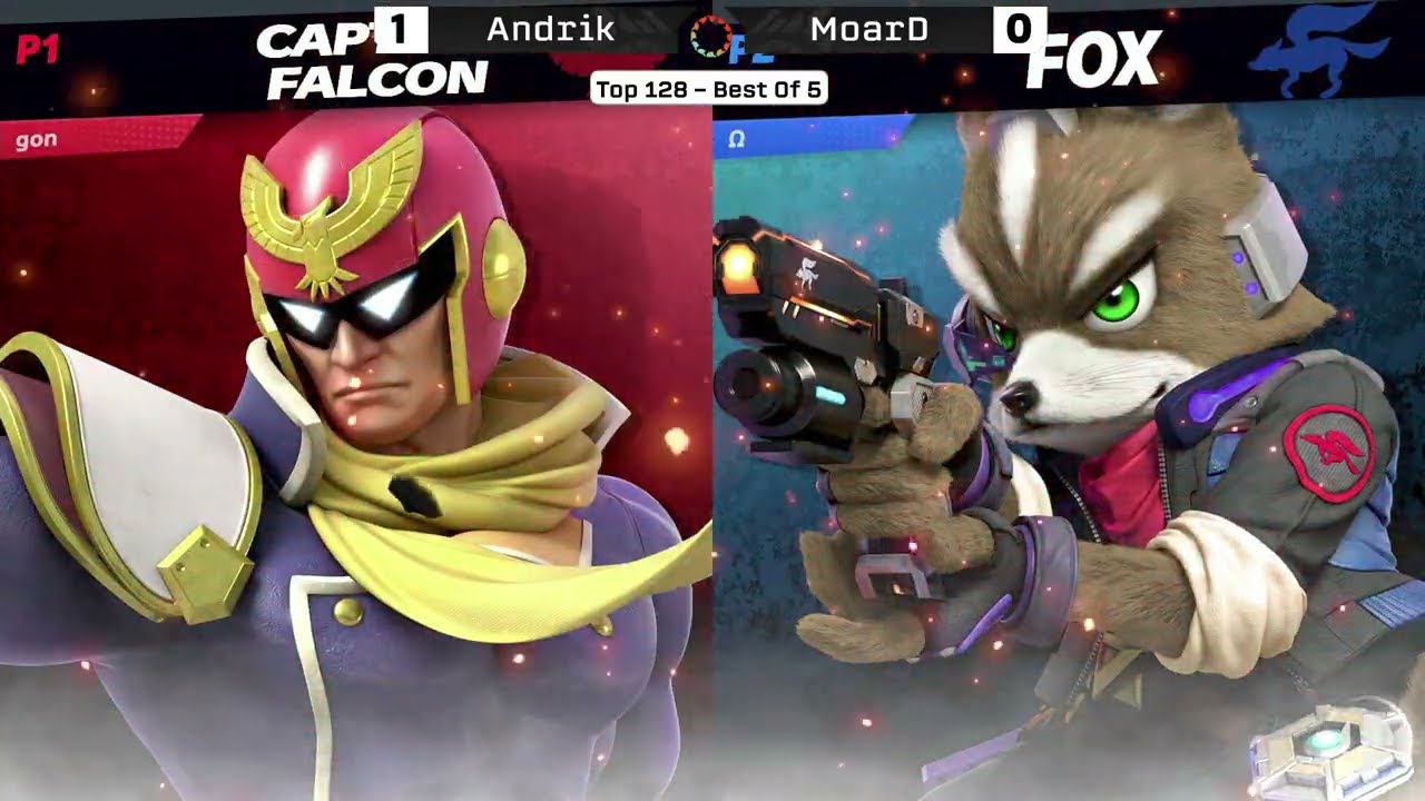 Andrik (Captain Falcon) vs MoarD (Fox) - Afterburner 2026 Top 32 Qualifier