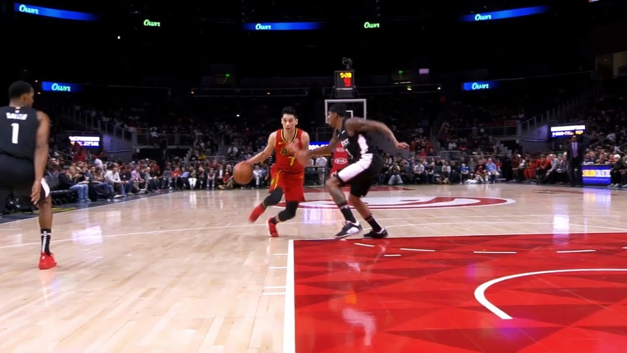 Jeremy Lin Dominates in the 4th Quarter Win -  Wizards at Hawks 12/18/18
