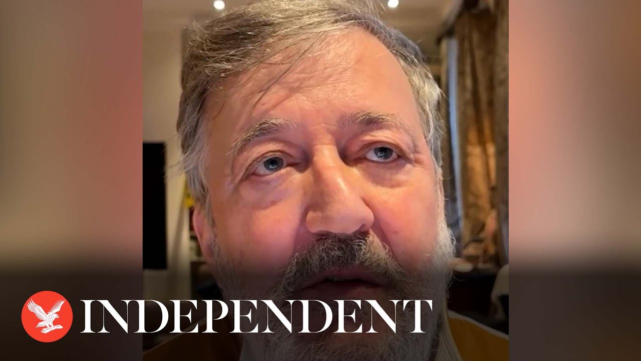 Stephen Fry shares Christmas message about mental health