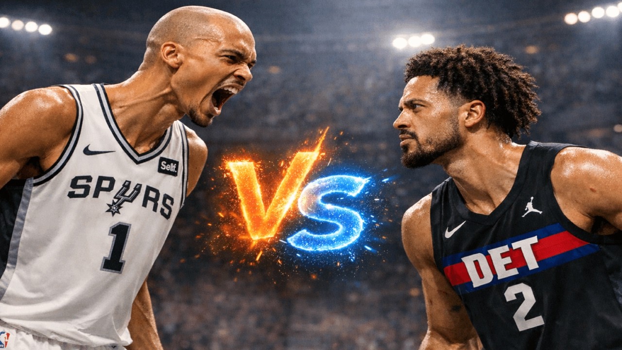 Spurs vs Pistons Full Game | NBA 2K26 Realistic CPU Simulation (PC Mods)