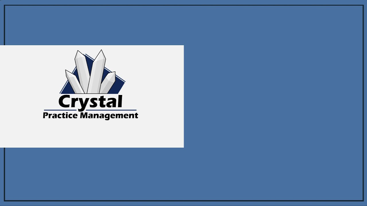 Crystal Practice Management: Advanced Billing