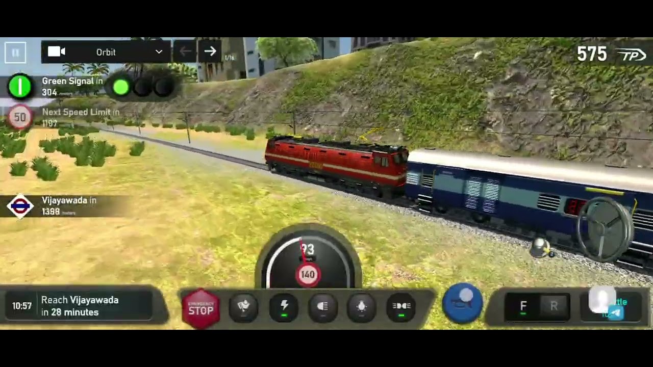 The real graphics train 🚂🚂🚆 game and good saund
