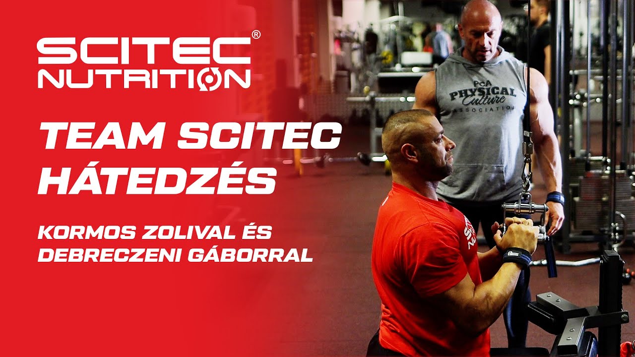 Team Scitec veterán (?) hátedzés