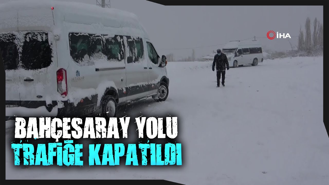 Van’da Kar Yağışı Etkili Oluyor, Bir Çok Köy Yolu Ulaşıma Kapandı
