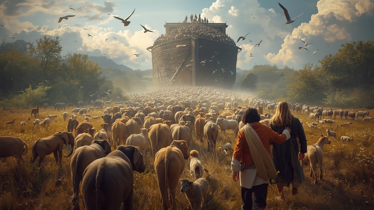 NOAH AND THE GREAT FLOOD - A STORY OF FAITH AND RENEWAL #christianstorytime 