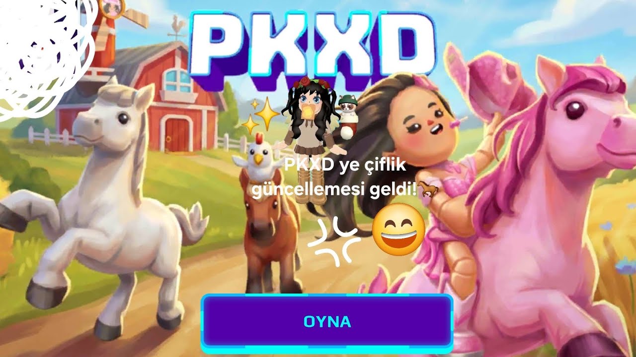 PKXD ye çiftlik güncellemesi geldi!✨️🐎@Nilaysutv #pkxd 