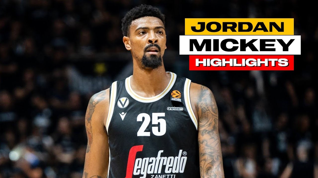 Jordan Mickey BEST Highlights from 2023-2024 Season - Virtus Bologna