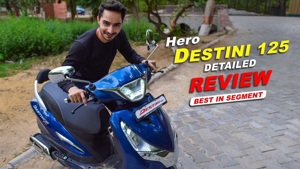 Hero Destini 125 Xtec : Detailed Review | Perfect Practical Scooter For Daily Use !!!