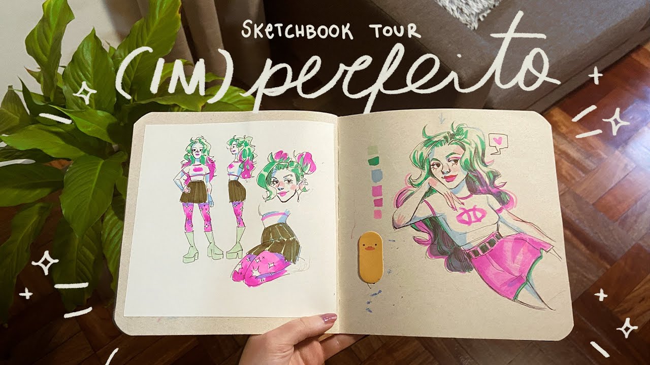 Beleza na (im)perfeição ✶ Sketchbook tour