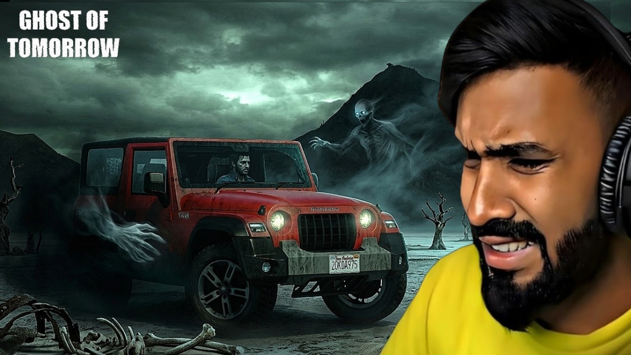 HORROR GHOST FOLLOWING MY CAR HARD TO ESCAPE || TECHNO GAMERZ #technogamerz