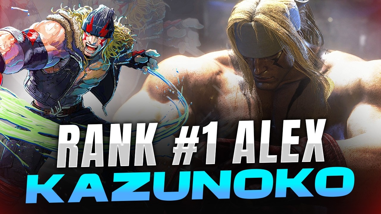 SF6 ▰ #1 ALEX IN THE WORLD?! 😱 Kazunoko Goes GOD MODE ▰ STREET FIGHTER 6 High Level Gameplay