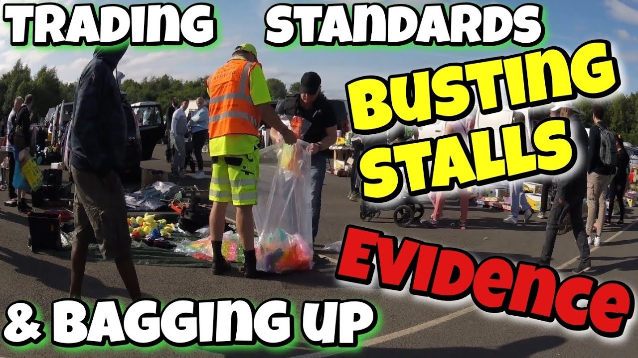 Car boot sale RAIDED trading standards bowlee carboot uk