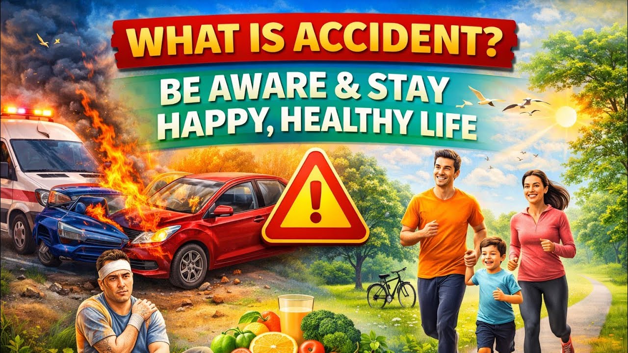Know about what is accident how to be aware and stay happy healthy life ସାଧାରଣ ଦୁର୍ଘଟଣା କଣ, ସାବଧାନ 