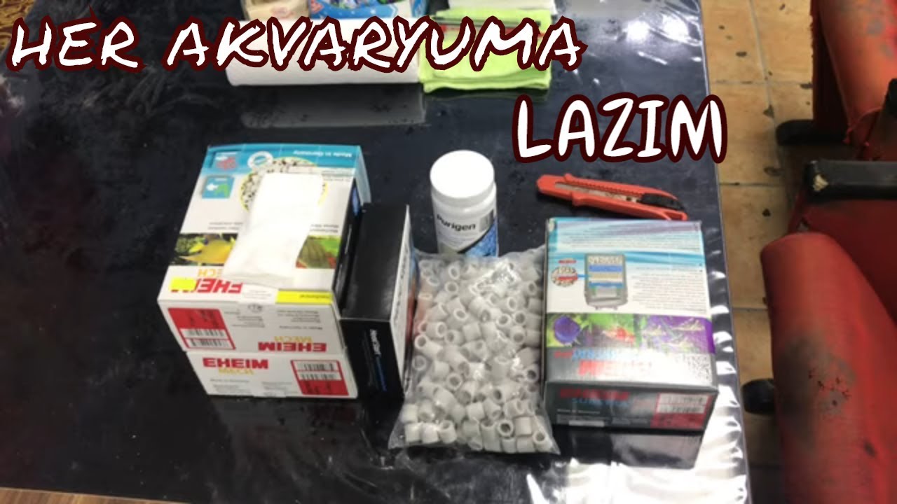 AKVARYUM FİLTRE MALZEMELERİ