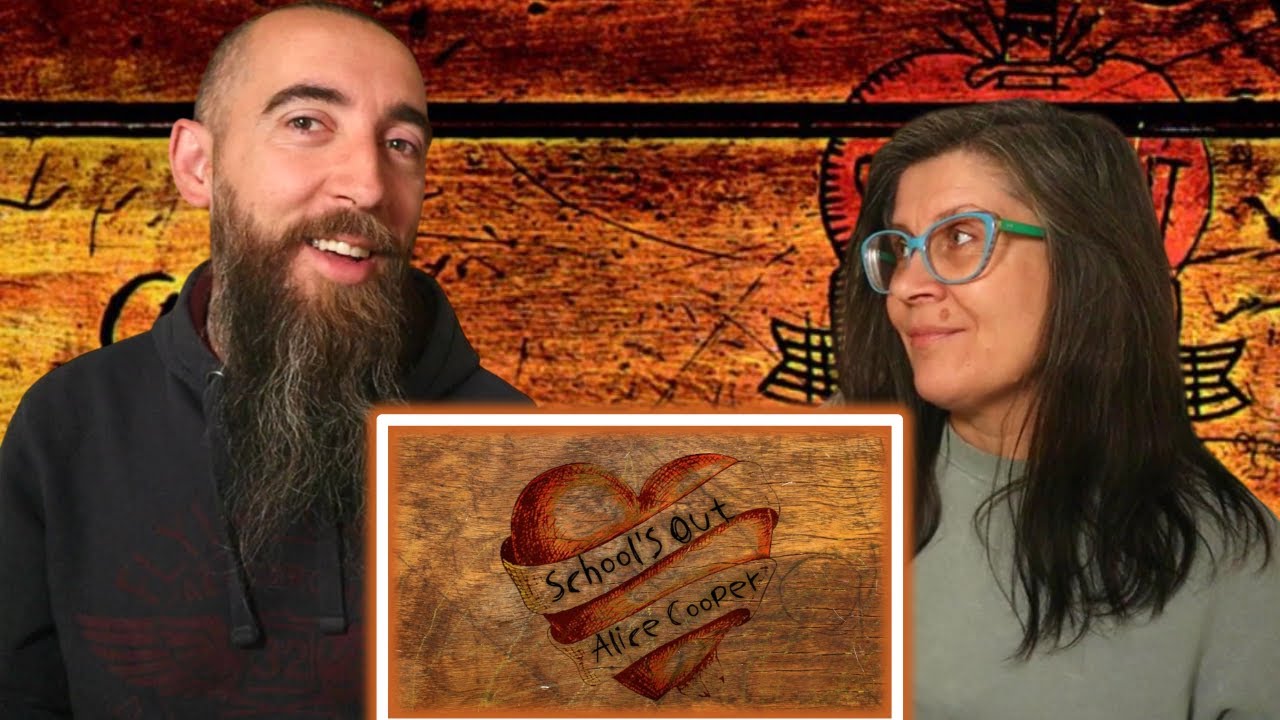 Alice Cooper - School's Out (REACTION) with my wife