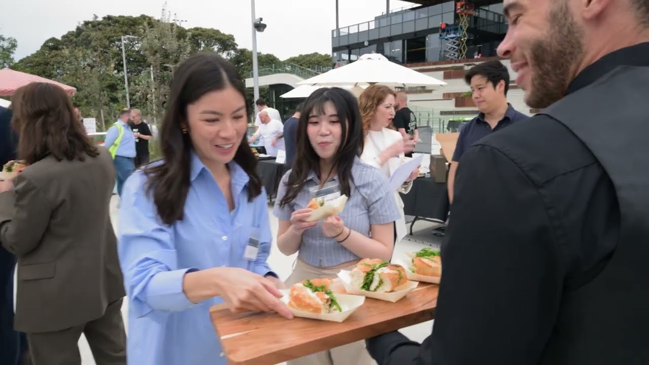 Construction complete at the new Sydney Fish Market-2CEOs FINAL video NSW Gov