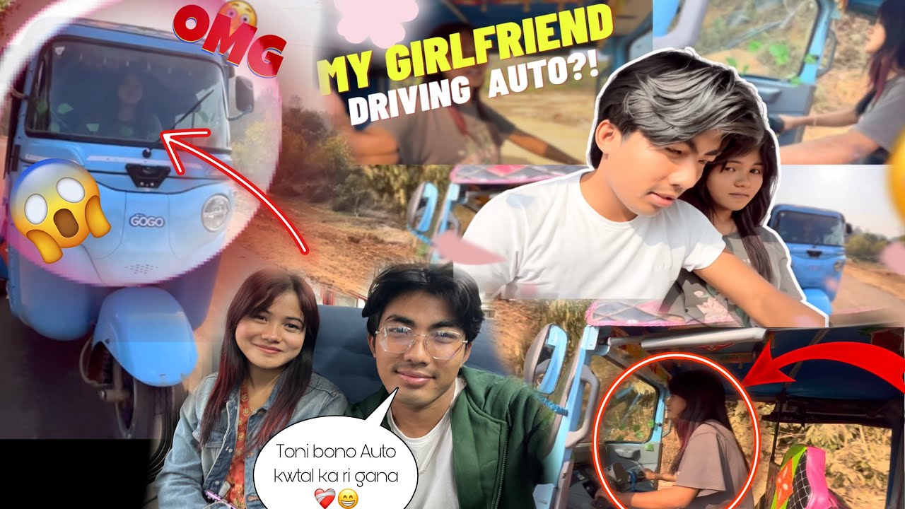 OMG 😨 My Girl driving auto 😱😳// Gogo Kwtal Chalok Sio Bo se wana swka 😱❤️‍🩹￼