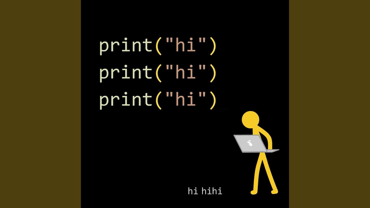 Hello World (Music from Animation vs. Coding)