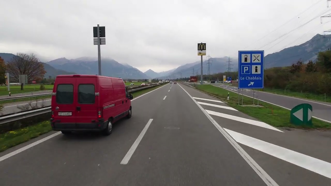Switzerland: A9 A12 - Bex