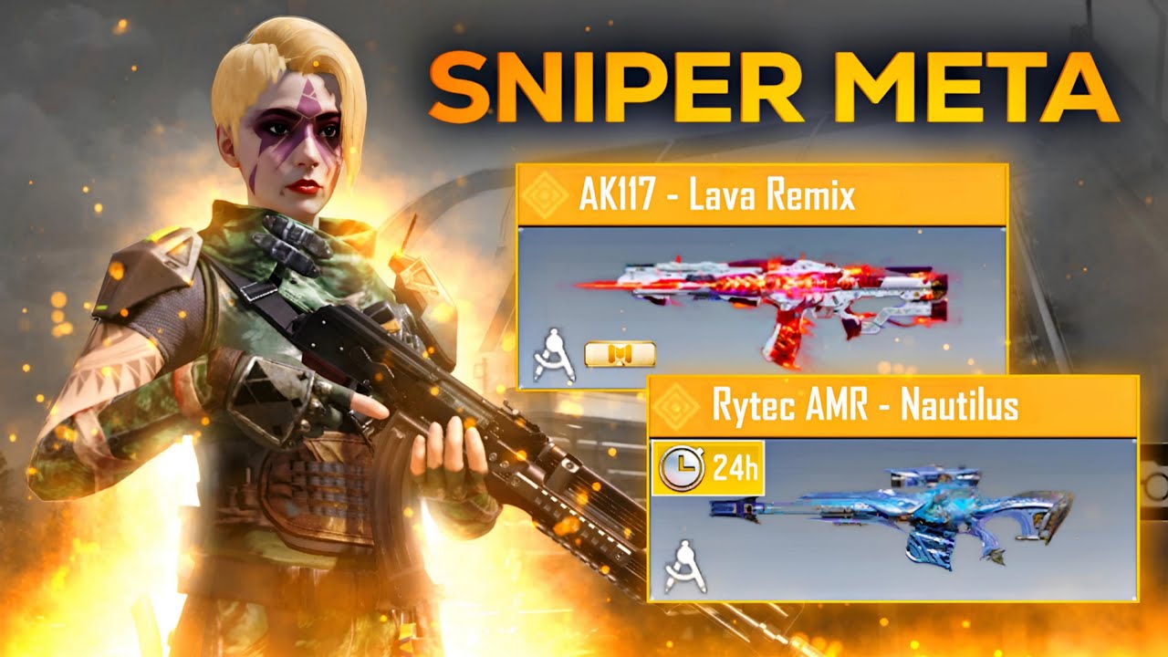 *NEW INTENSE MYTHIC AK117 LAVA AND RYTEC AMR-NAUTILUS ONE TAP SNIPER CLASS GAMEPLAY* | SOLO vs SQUAD