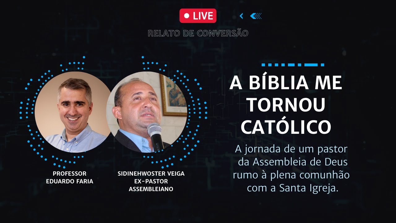 [Relato de Conversão] | MISSIONÁRIO SIDINEHWOSTER VEIGA | Ex-Pastor da Assembleia de Deus