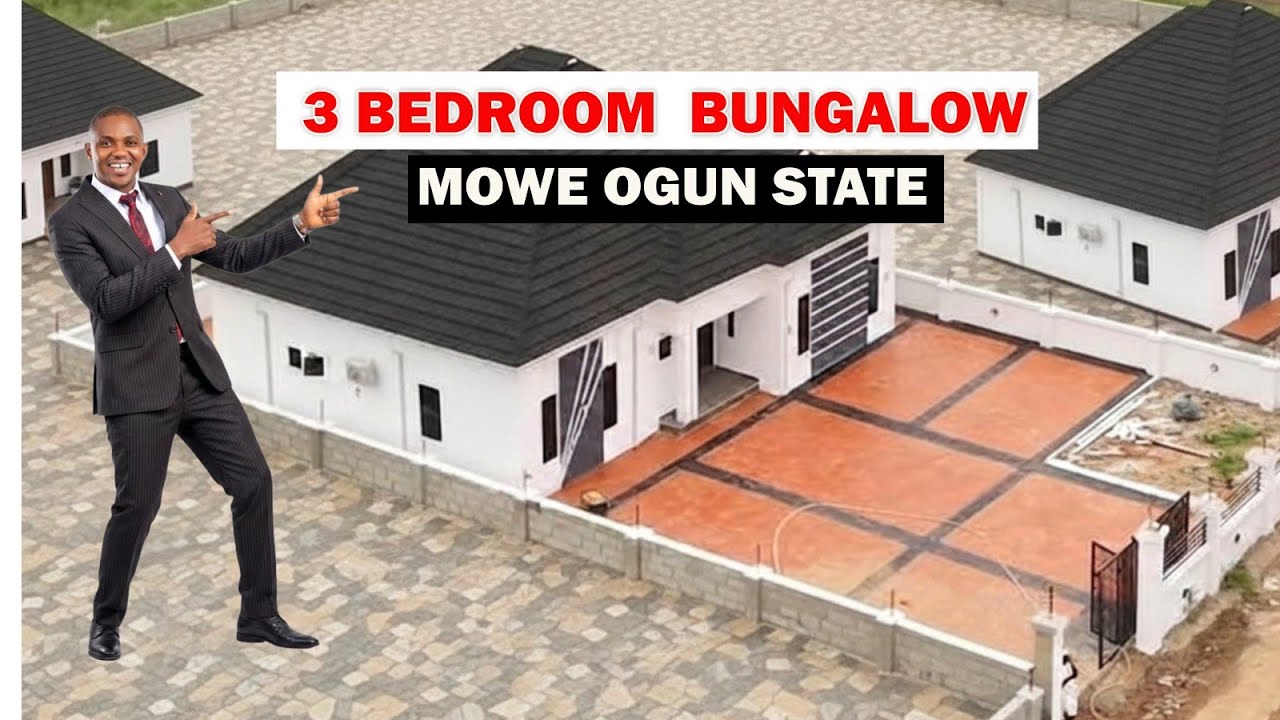Tour a Modern 3 Bedroom Bungalow in Mowe, Ogun State