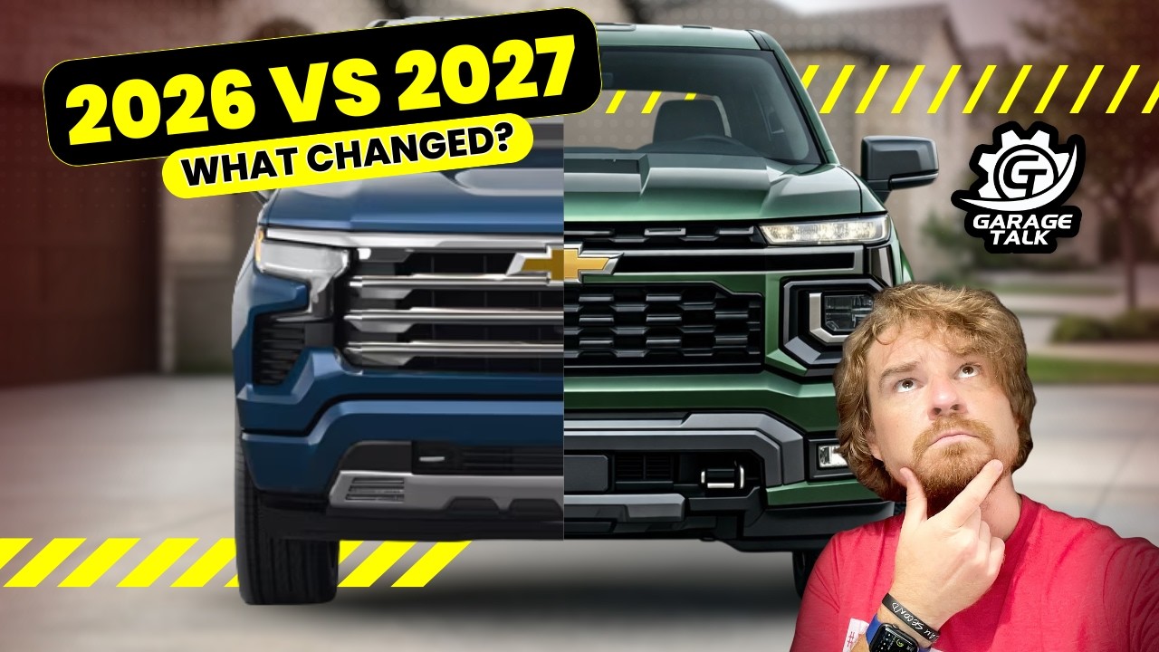 Сравнение Silverado 2027 года с моделью 2026 года // Что изменилось???