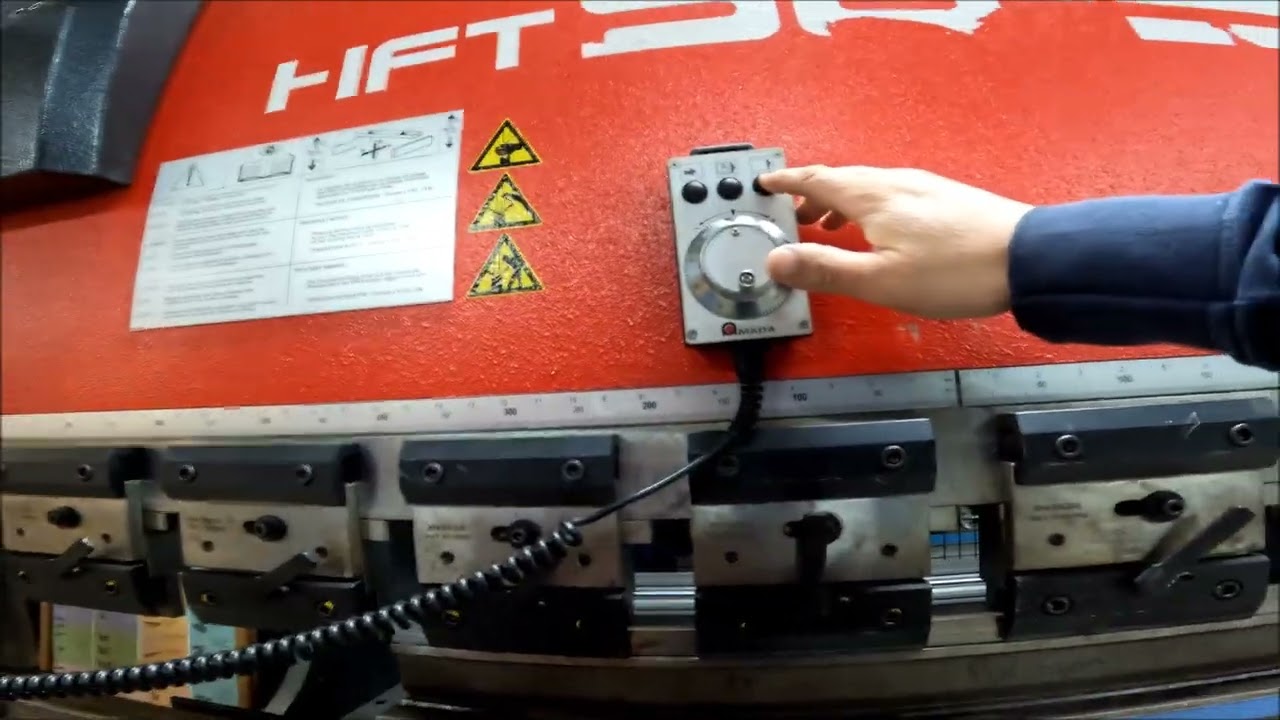 Presse plieuse AMADA HFT-programmation manuel 1
