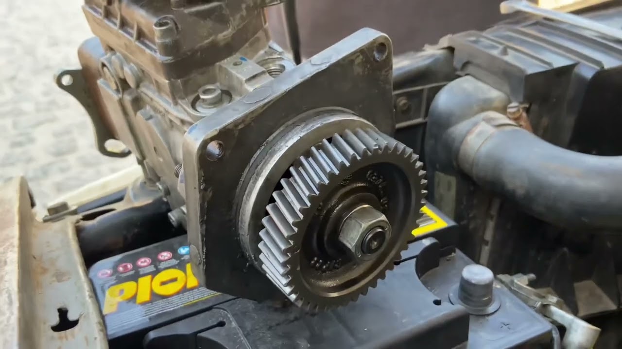 Como colocar bomba injetora do motor MWM sprint
