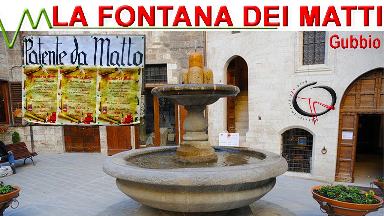OFFICINA77 - La Fontana del Matto Onorario di Gubbio