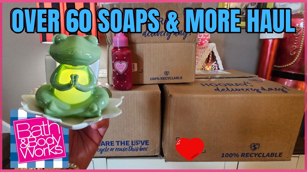 Bath & Body Works | HUGE MARKDOWN ITEMS HAUL | NEW SPRING & VALENTINES | #bathandbodyworks
