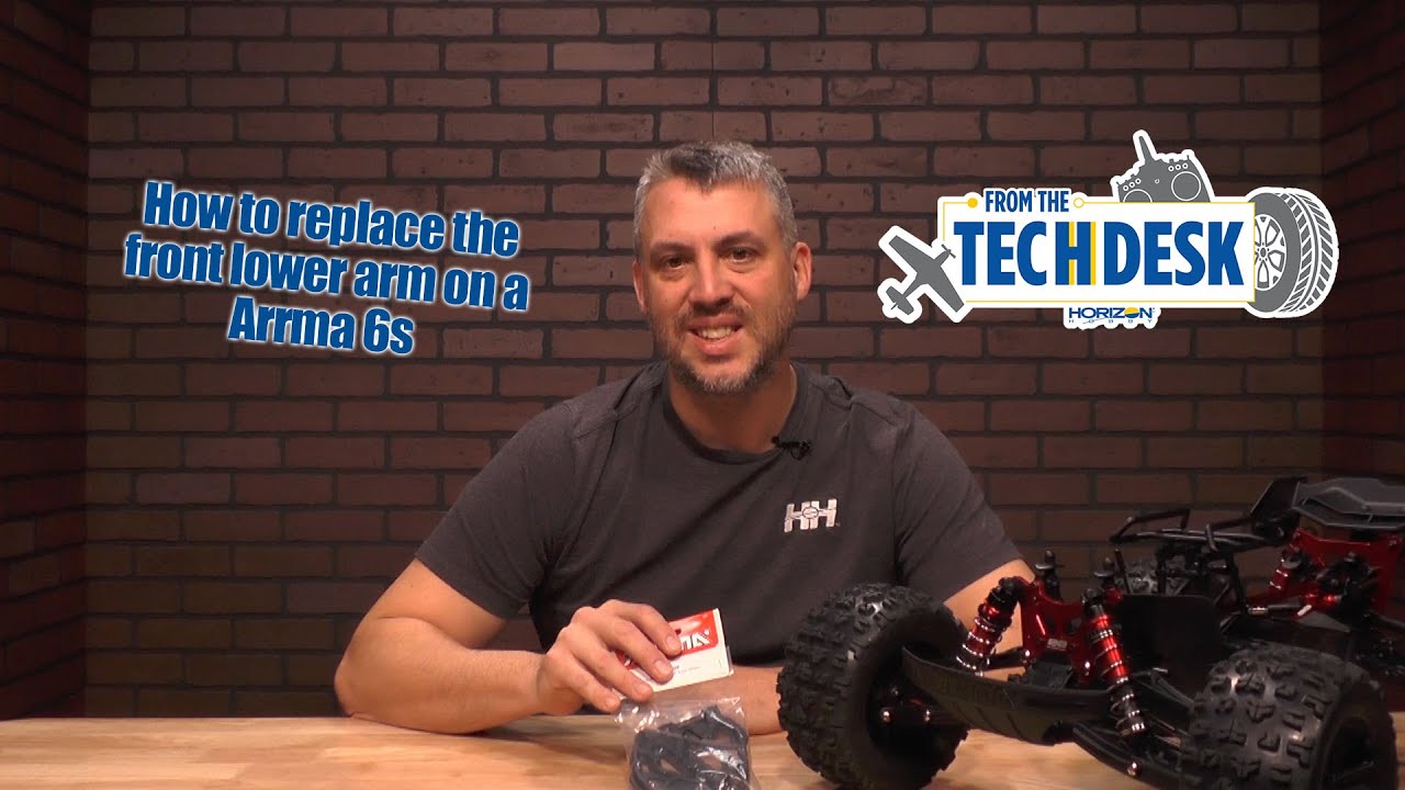 How to replace the front lower arm on a Arrma 6s