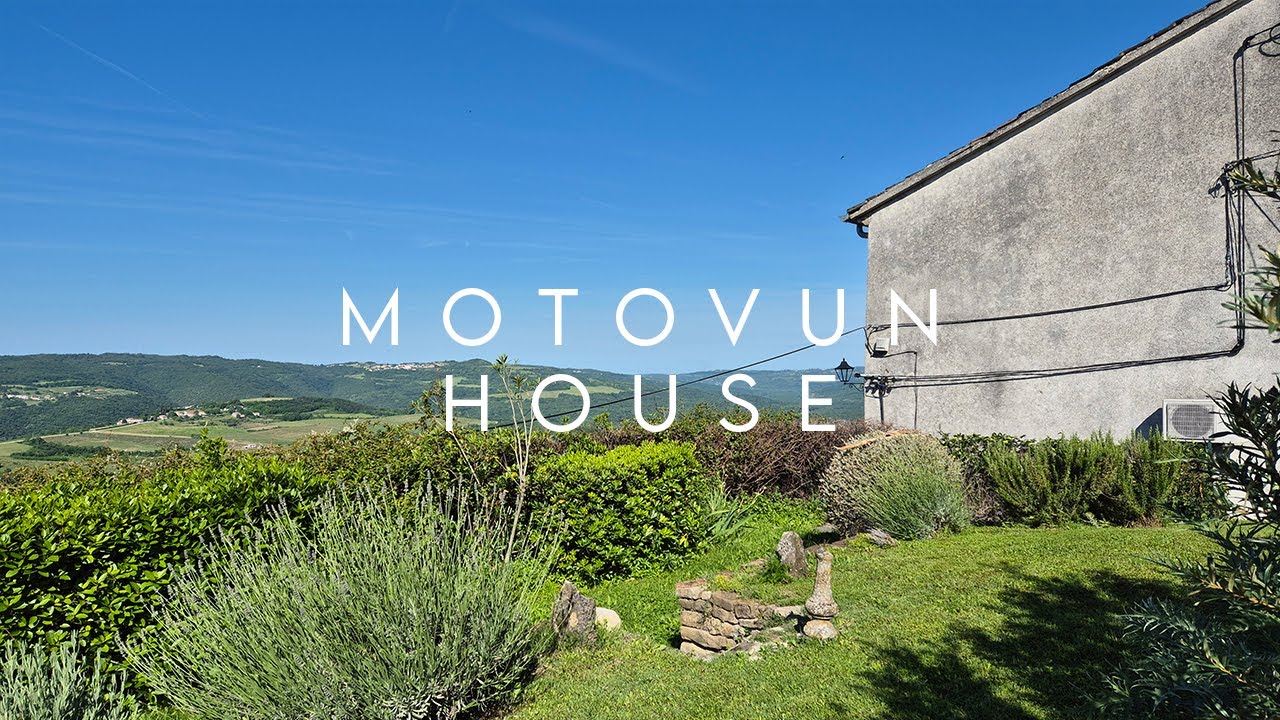 Motovun – Charming Stone House with Terrace and Panoramic View