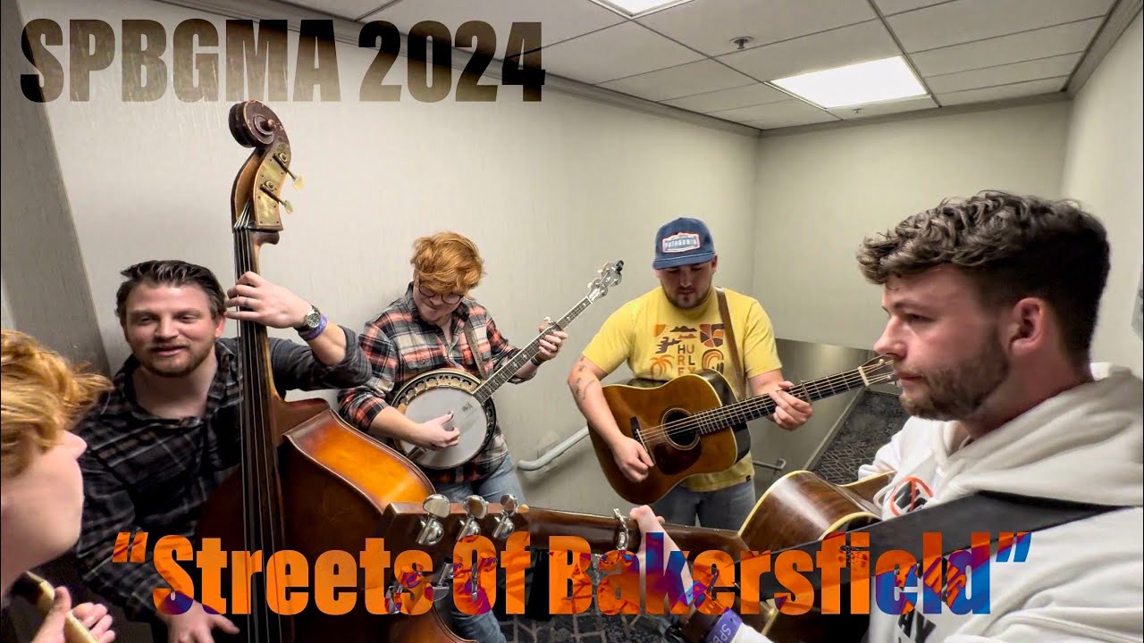 Bluegrass Jam at Spbgma 2024| Streets Of Bakersfield | Nashville, TN