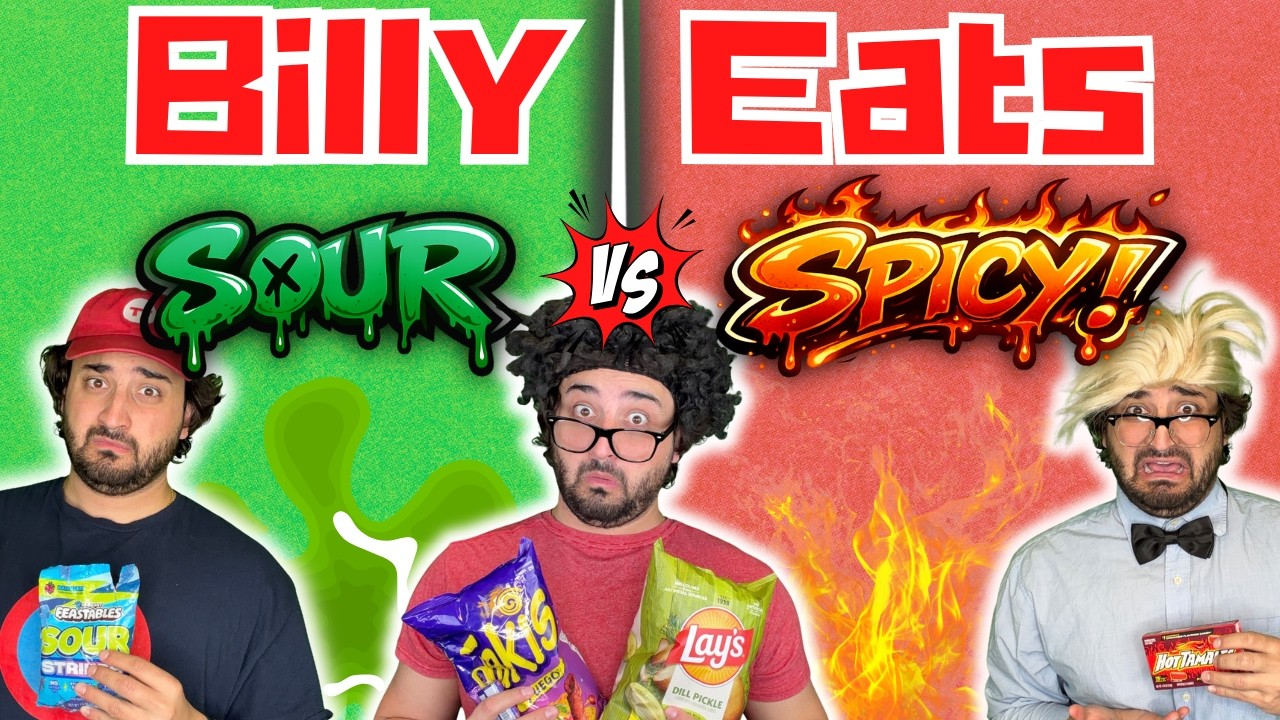 BILLY EATS: Kwaśne kontra pikantne!