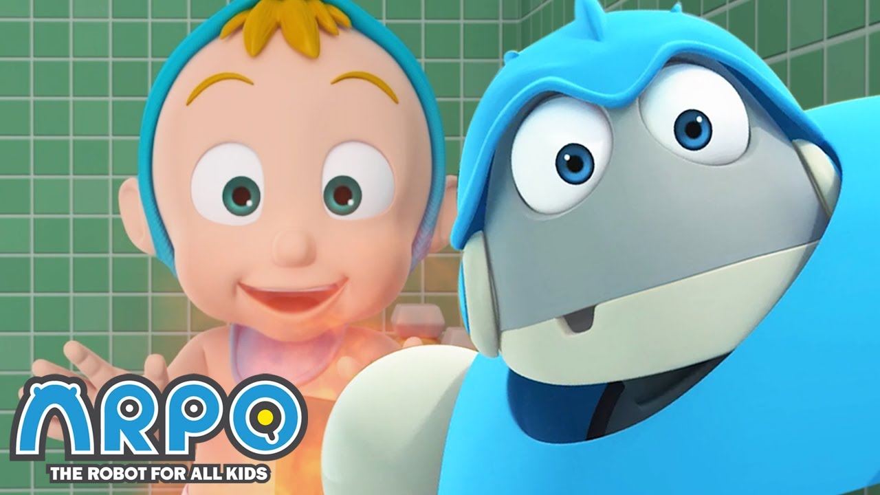Arpo the Robot | BLUE TIMES BLUES |  Arpo Full Episodes | Compilation | Funny Cartoons for Kids