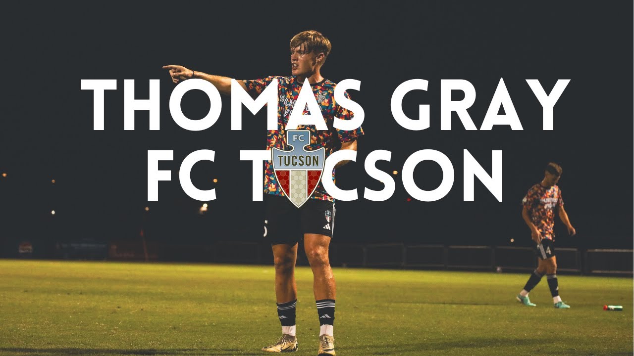 Thomas Gray USL 2 2024 Highlights | Centre Back | FC Tucson