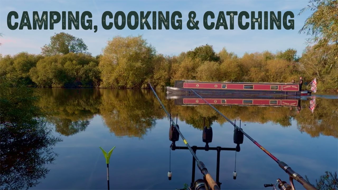 2 Days Camping & Fishing River Trent: Foggy Morning & Camp Stove Cooking
