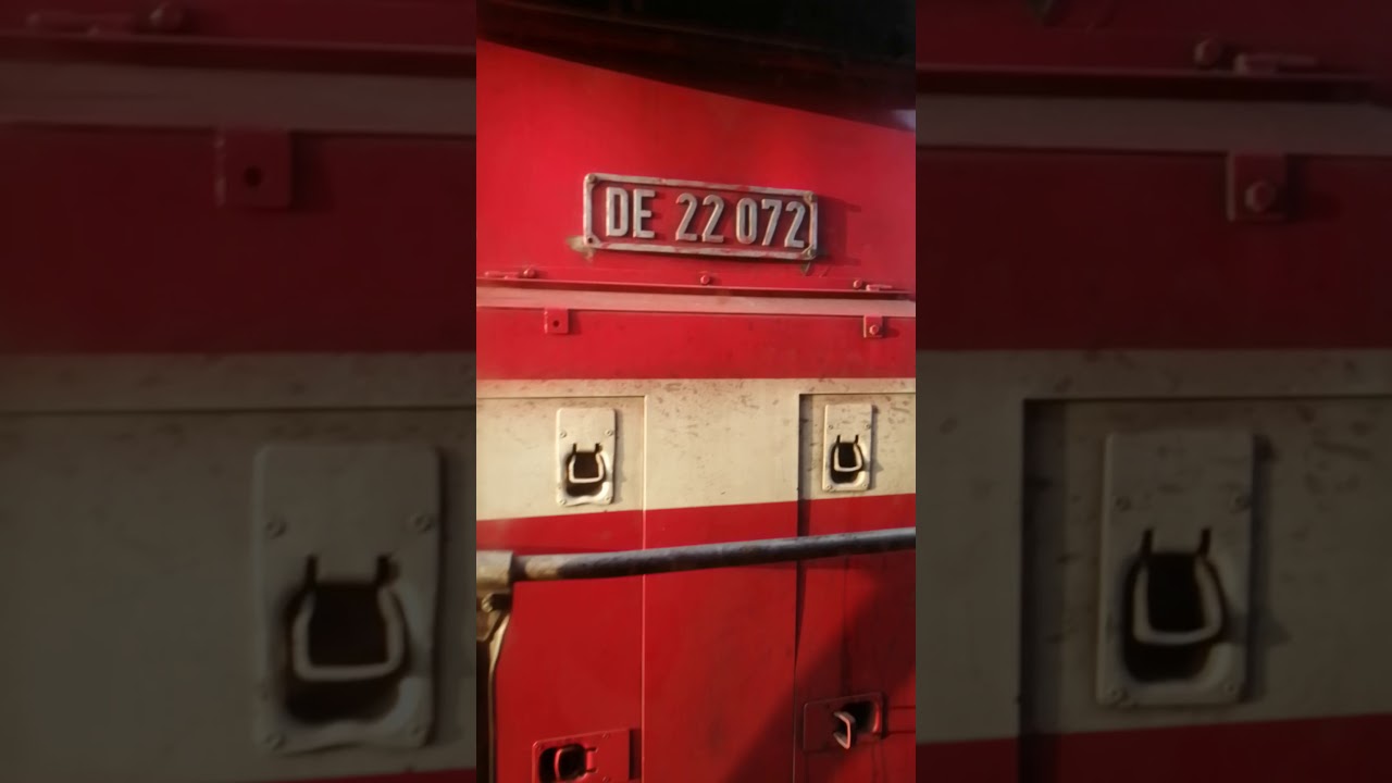 TCDD DE22000 Makina İstasyon Kalkışı