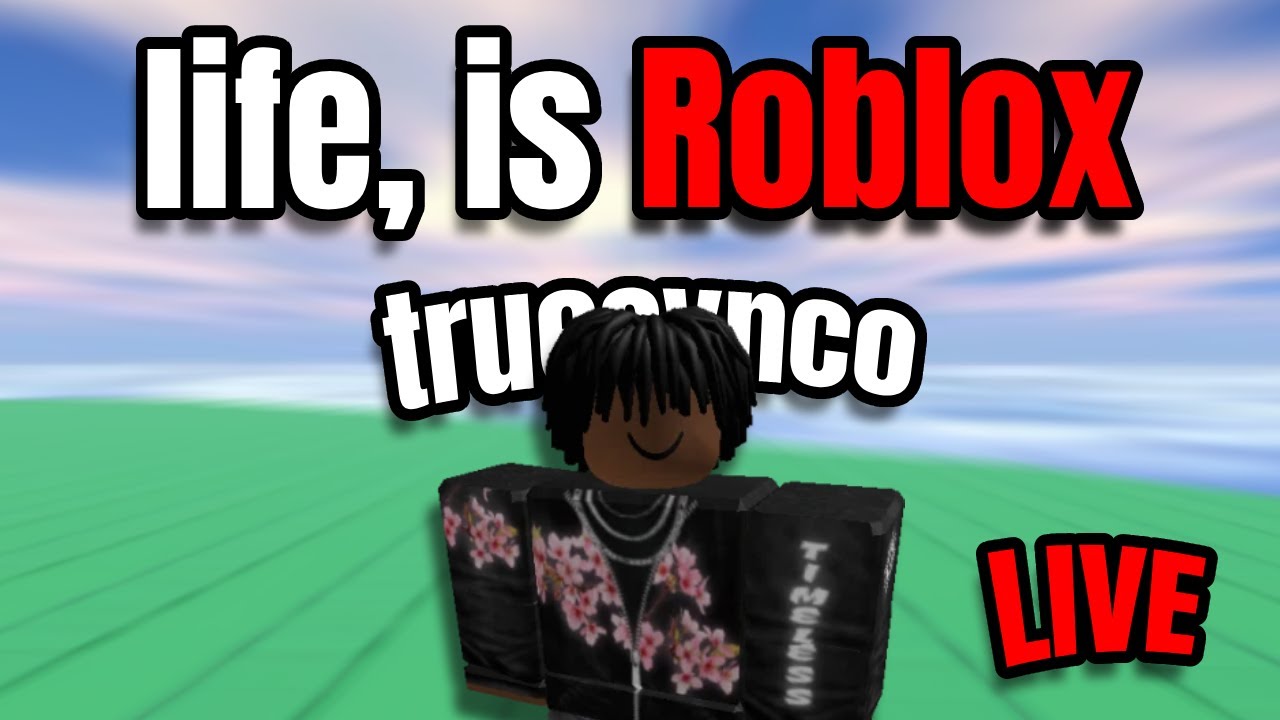 LIVE on Roblox playing and chatting