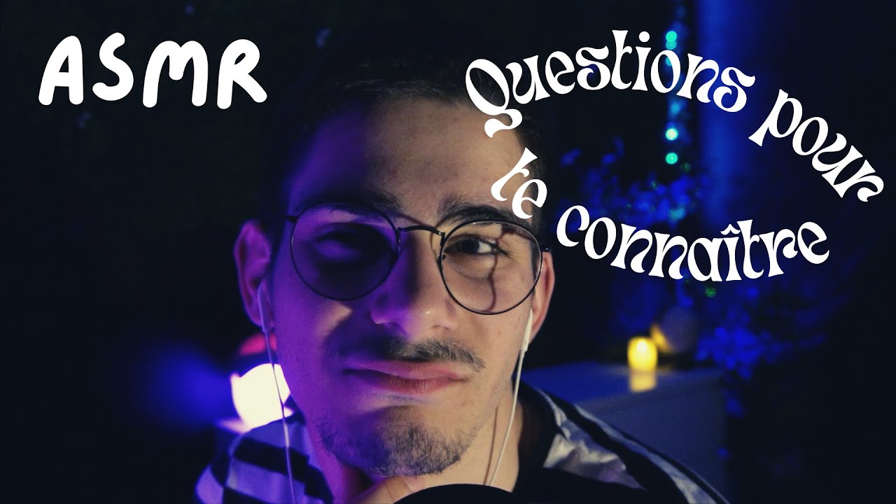 ASMR ❓ Je te pose des QUESTIONS pour mieux te CONNAÎTRE ! (bruits de clavier)