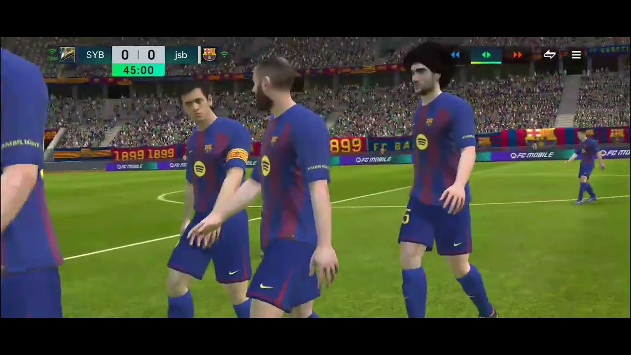 BARCELONA FC  - FIFA MOBILE GAMEPLAY 55