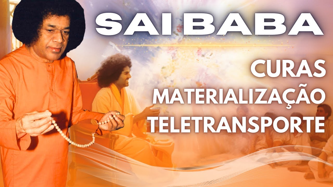 SAI BABA: CURAS, MATERIALIZAÇÃO, TELETRANSPORTE - Palestra Completa, Lançamento do Livro