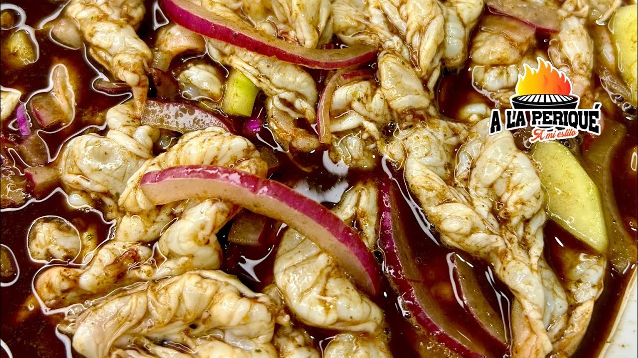 Aguachiles de camarón en salsa negra🤤😋 / Cocinando A la Periqué