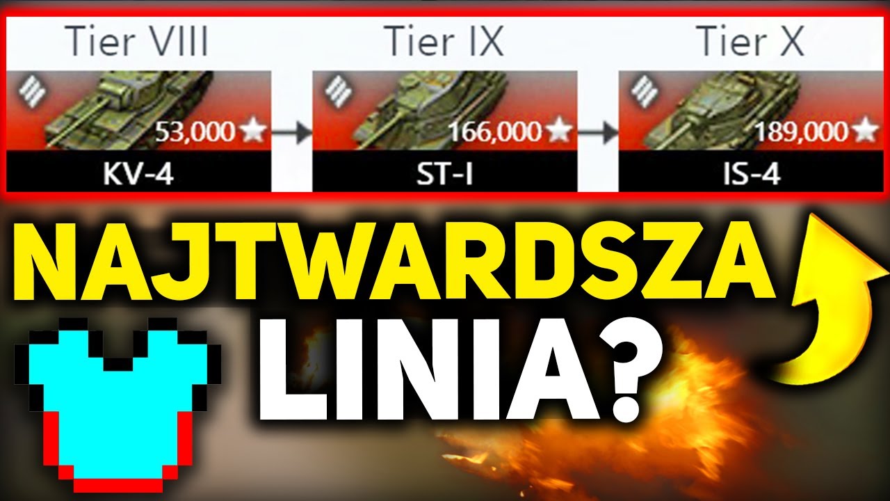 NAJTWARDSZA LINIA W WORLD OF TANKS?
