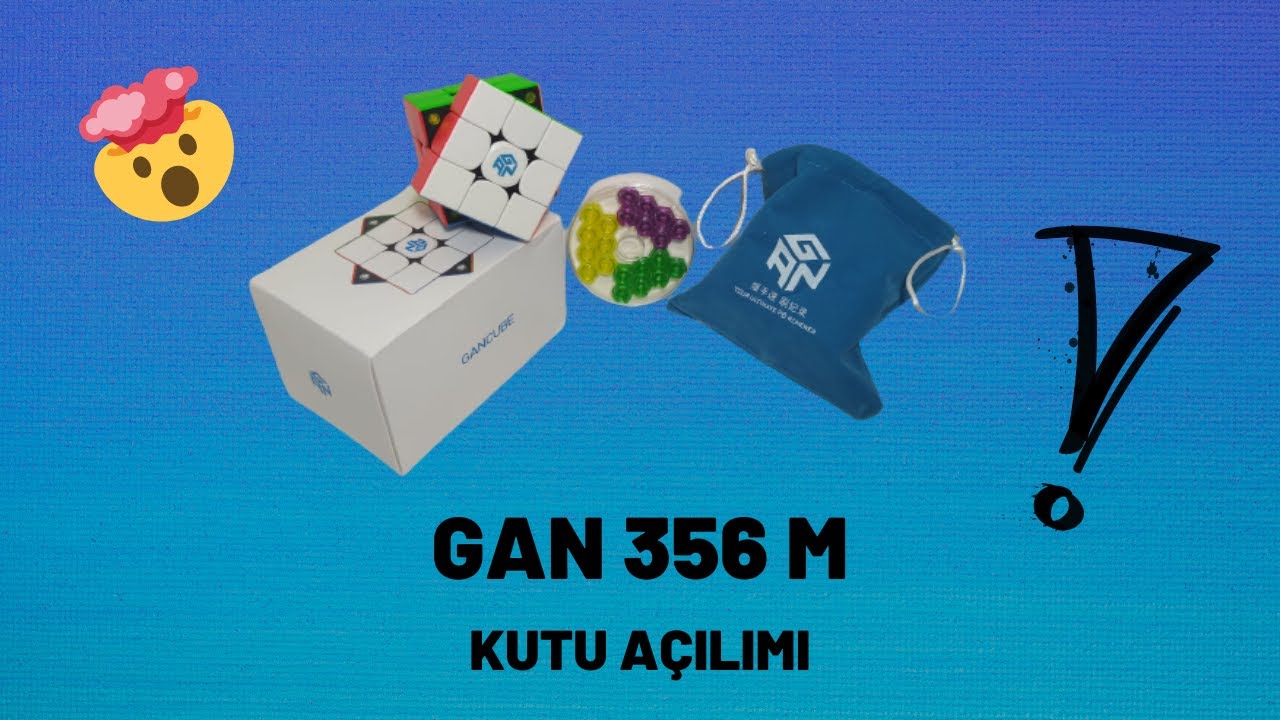 Gan 356 M kutu açılımı ! (En iyi küp ?)