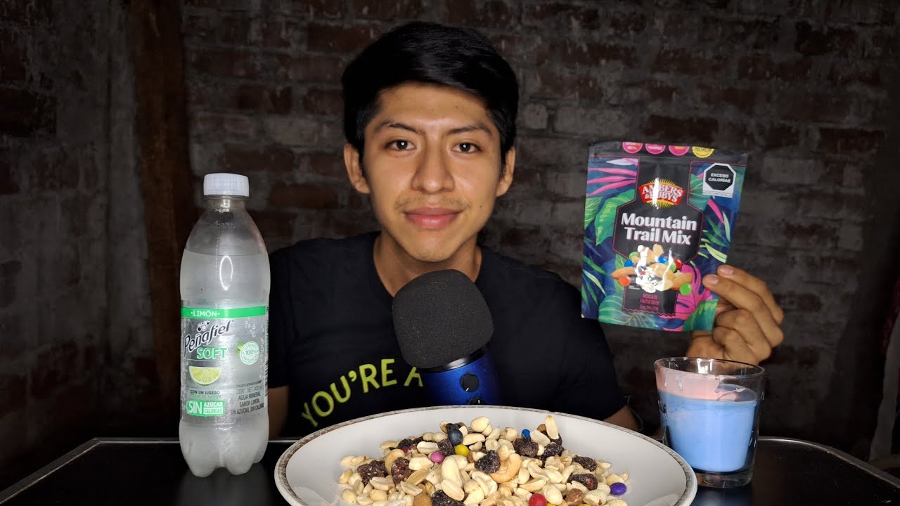 ASMR COMIENDO FRUTOS SECOS MIXTOS | MUKBANG 