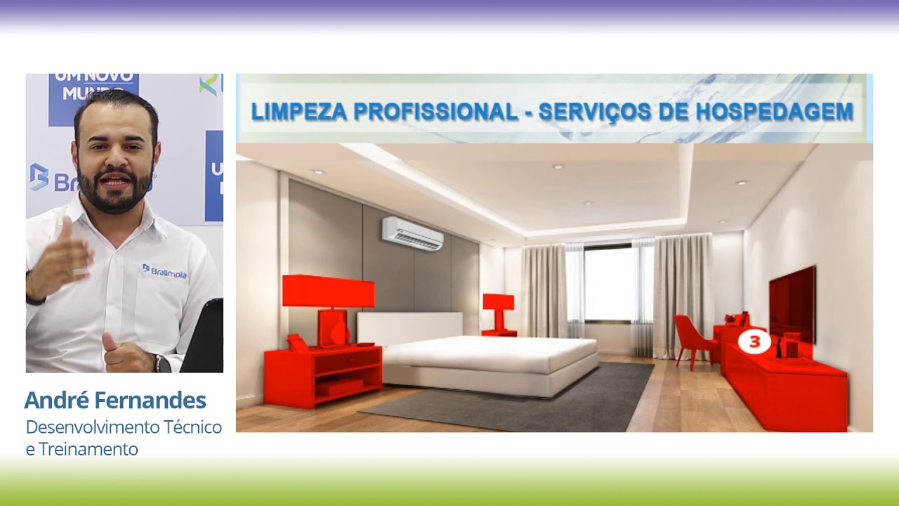 Webinar Completa - Limpeza em Hotelaria e Serviços de Hospedagem