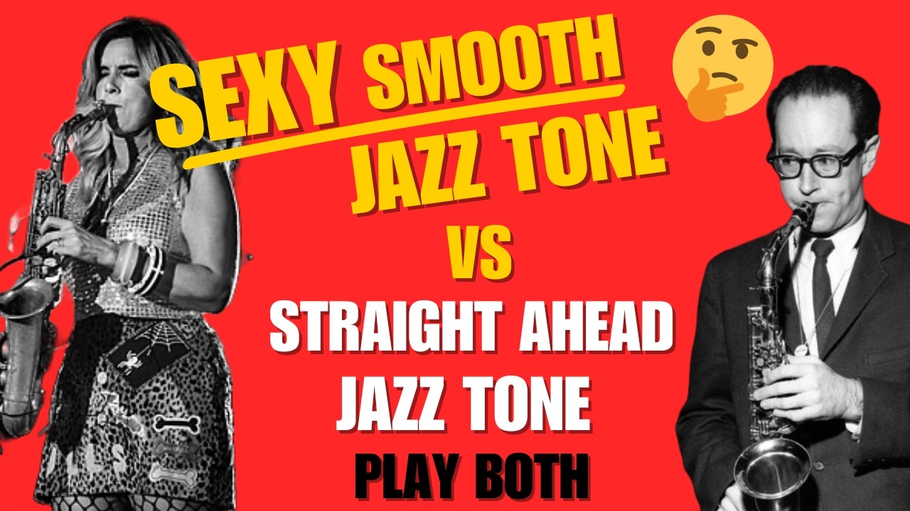 Sexy Smooth Jazz Tone VS Straight-Ahead Jazz Tone: Learn How #saxophonelesson #altosax