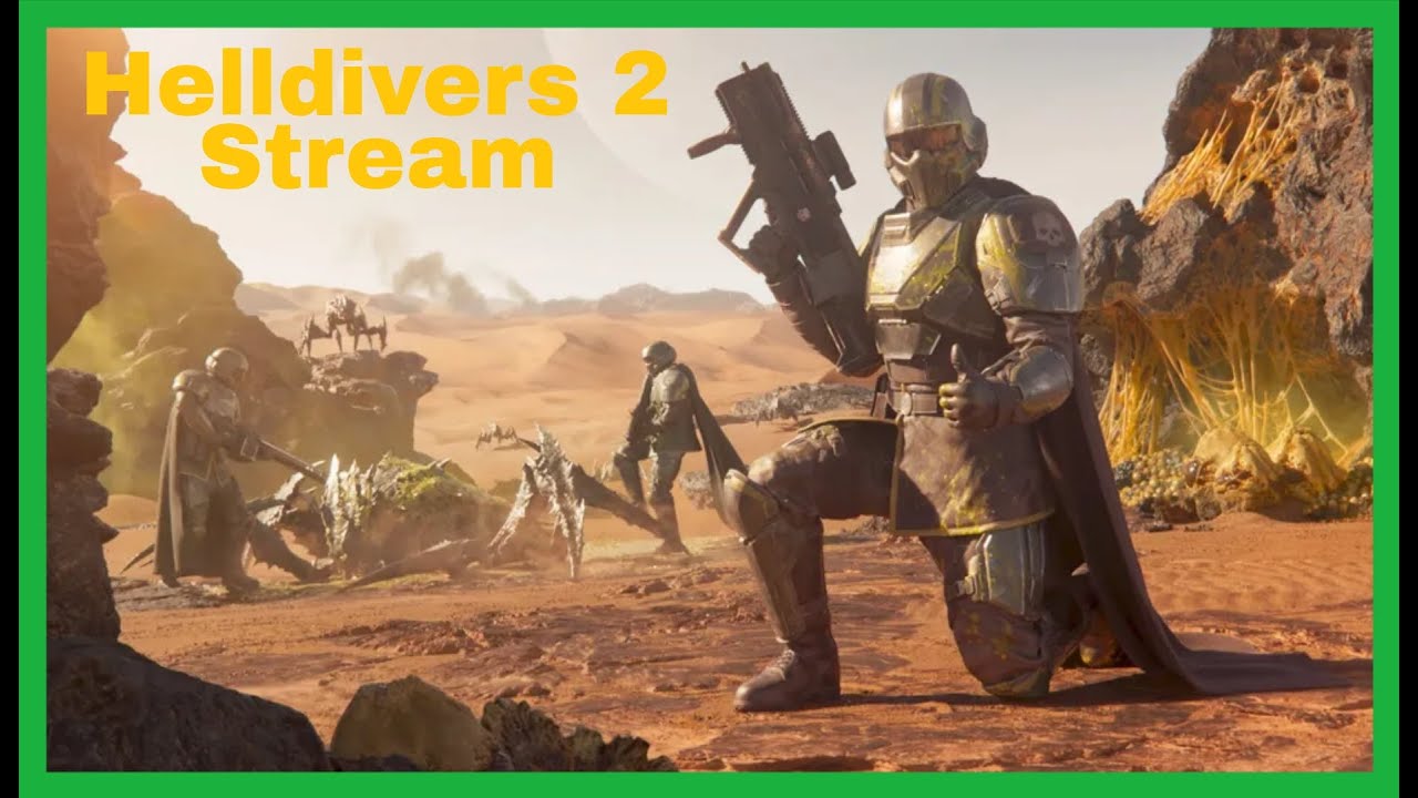 The War For Cyberstan Helldivers 2 Stream